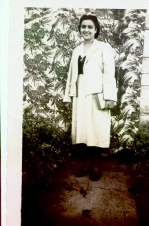 Adelfa estudiante de los Pinos Nuevo Seminario en 1950.