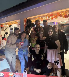 Halloween Fun with all the neighbors